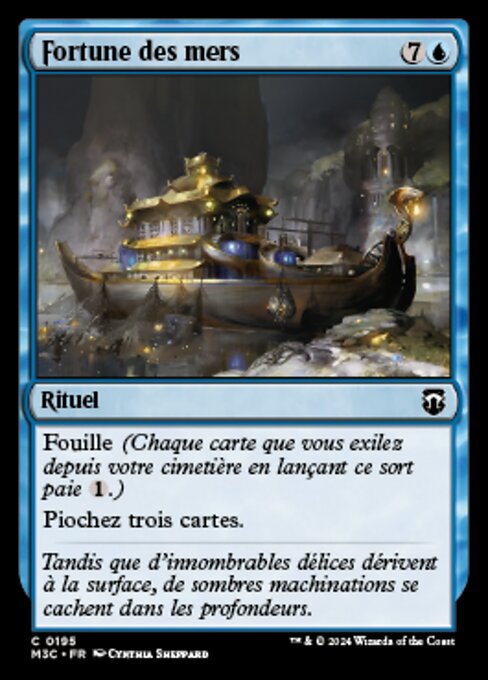Treasure Cruise (Modern Horizons 3 Commander #195)