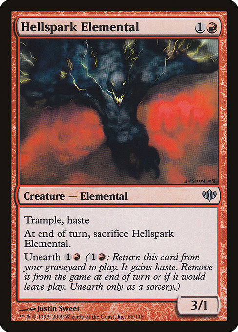 Hellspark Elemental (Conflux #65)