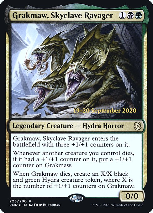 Grakmaw, Skyclave Ravager (Zendikar Rising Promos #223s)