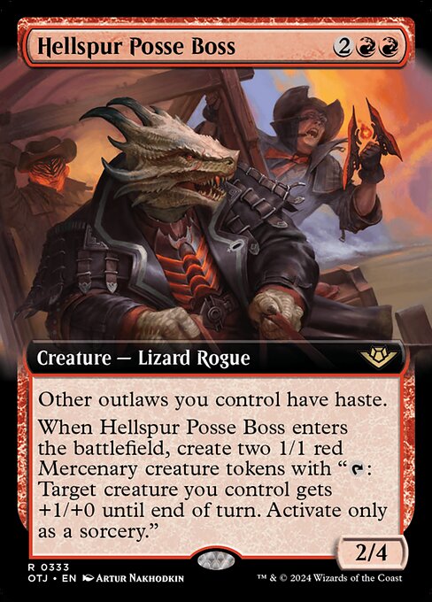 Hellspur Posse Boss (Extended Art)