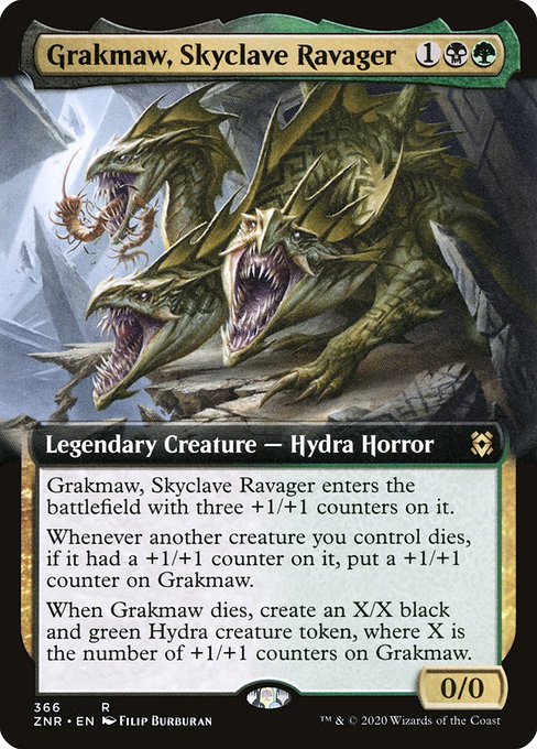 Grakmaw, Skyclave Ravager (Extended Art)