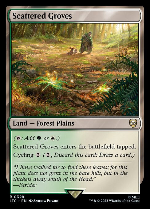 Scattered Groves (Tales of Middle-earth Commander #328)