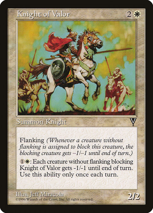 Knight of Valor card image