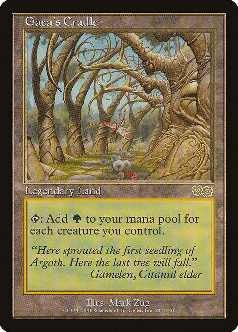 Gaea's Cradle (Urza's Saga #321)