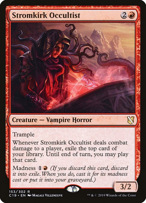 Stromkirk Occultist (Commander 2019 #153)