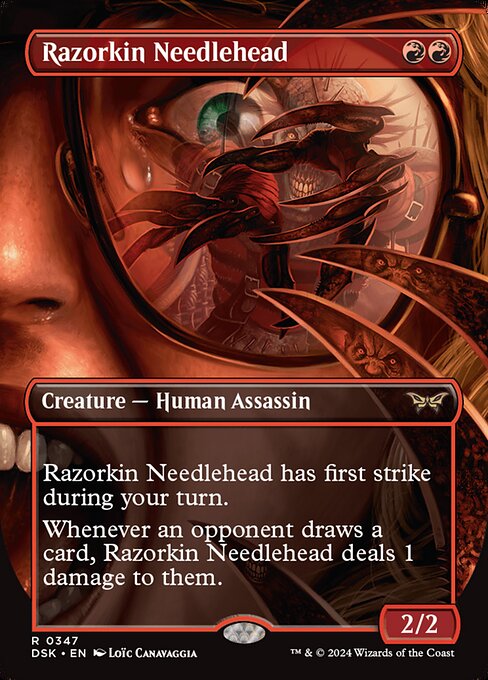 Razorkin Needlehead (Duskmourn: House of Horror #347)