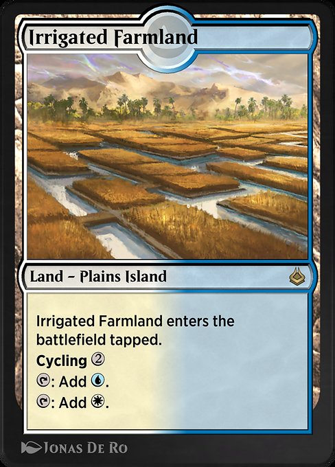 Irrigated Farmland (Amonkhet Remastered #304)