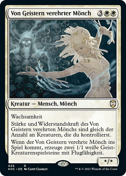 Geist-Honored Monk (Kaldheim Commander #25)