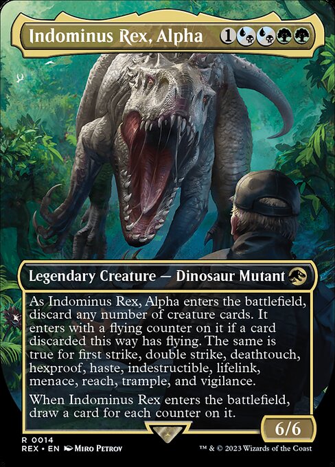 Indominus Rex, Alpha (Borderless)