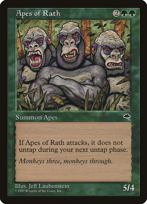 Grands singes de Rajh|Apes of Rath