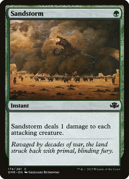 Sandstorm (Dominaria Remastered #174)