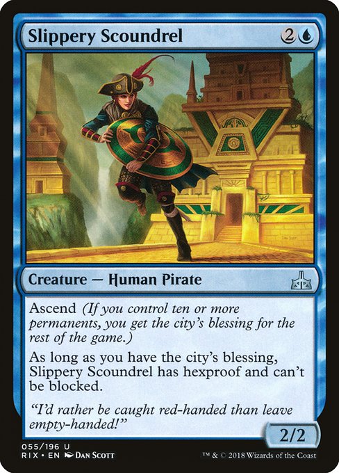 Slippery Scoundrel (Rivals of Ixalan #55)