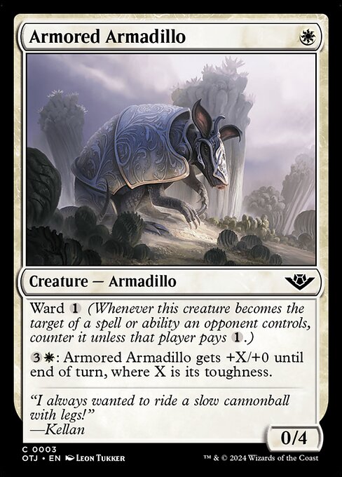 Armored Armadillo card image