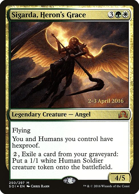 Sigarda, Heron's Grace (Shadows over Innistrad Promos #250s)