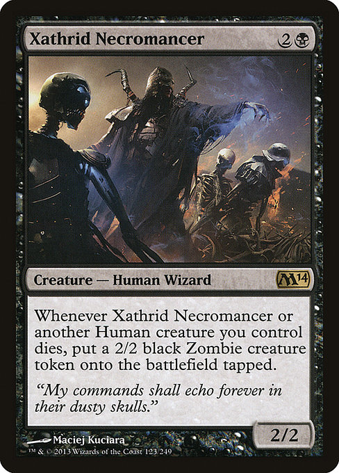 Xathrid Necromancer card image