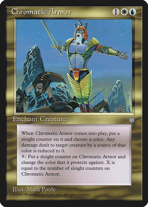 Chromatic Armor card image