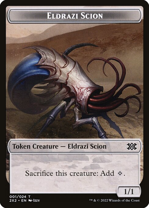 Eldrazi Scion (Double Masters 2022 Tokens #1)