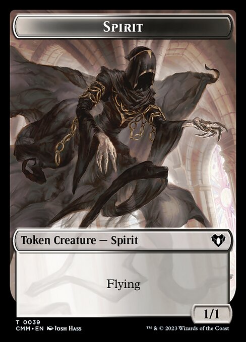 Spirit (Commander Masters Tokens #39)