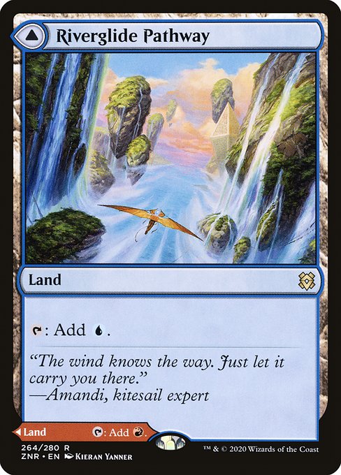 Riverglide Pathway // Lavaglide Pathway (Zendikar Rising #264)