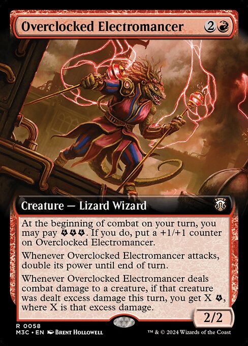 Overclocked Electromancer (m3c) 58 Overclocked Electromancer (m3c) 58