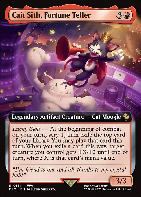 Cait Sith, Fortune Teller (Final Fantasy Commander #151)