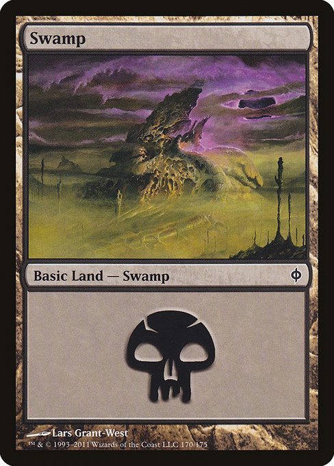 Swamp (New Phyrexia #170)