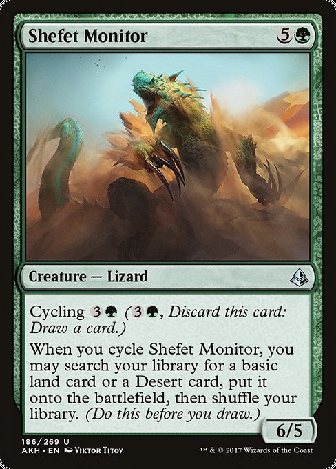 Shefet Monitor (Amonkhet #186)