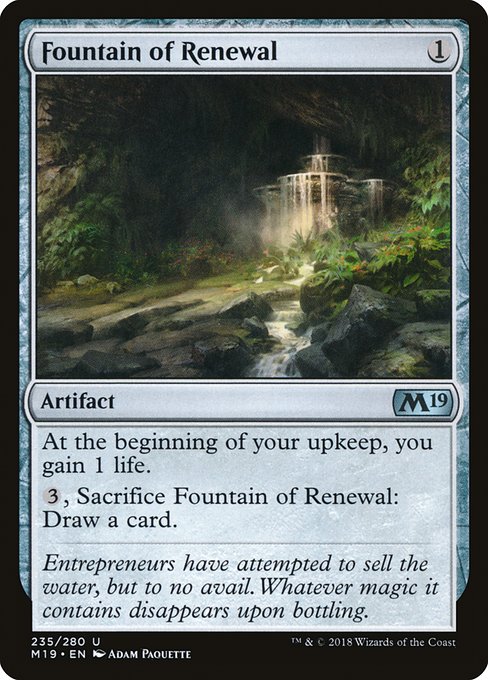 Fountain of Renewal (M19)