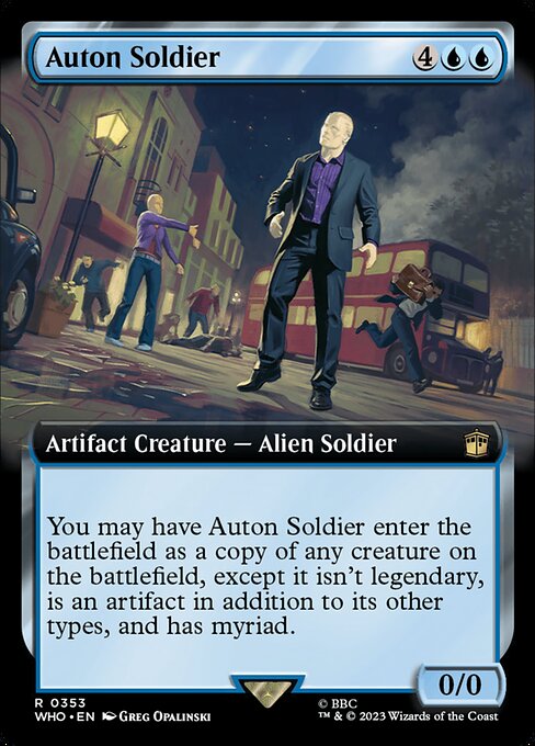Auton Soldier (Doctor Who #353)