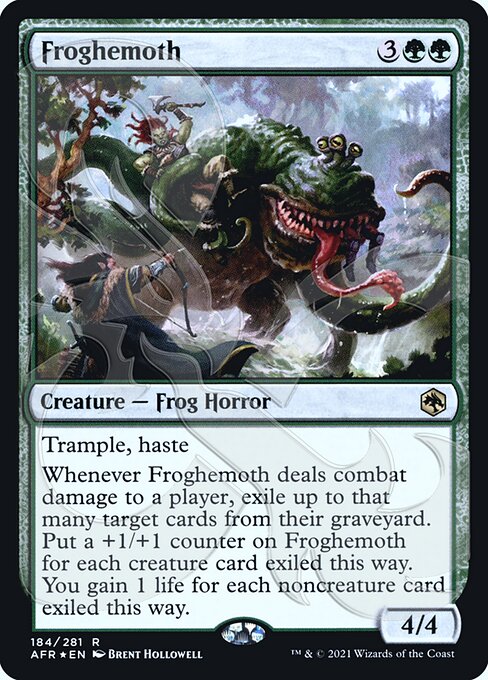 Froghemoth (Adventures in the Forgotten Realms Promos #184a)