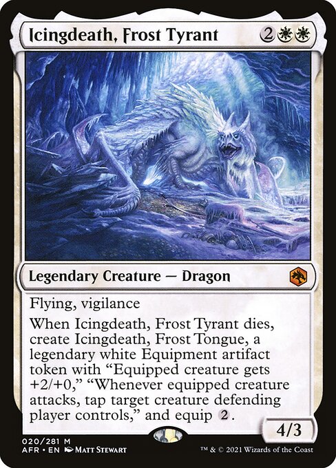 Icingdeath, Frost Tyrant (Adventures in the Forgotten Realms #20)