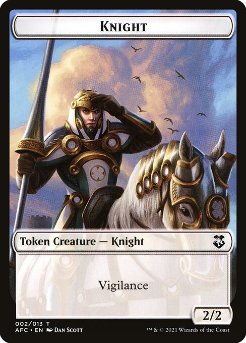 Knight (Forgotten Realms Commander Tokens #2)