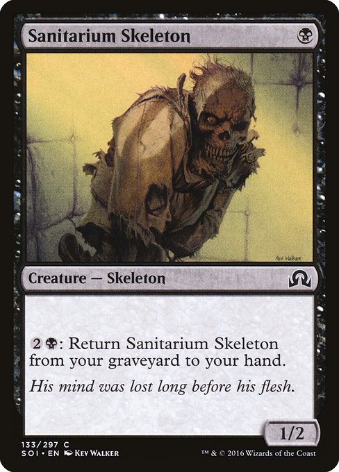 Sanitarium Skeleton (Shadows over Innistrad #133)