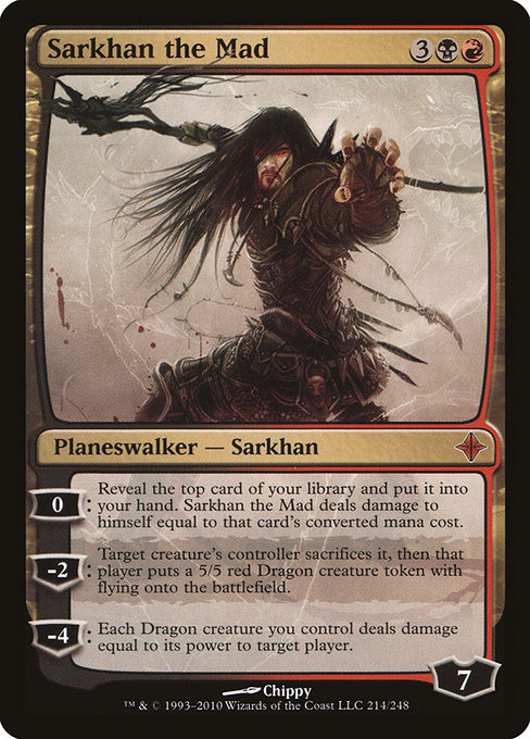 Sarkhan the Mad card image