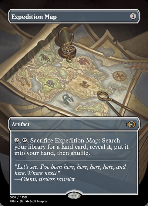 Expedition Map (Magic Online Promos #82800)