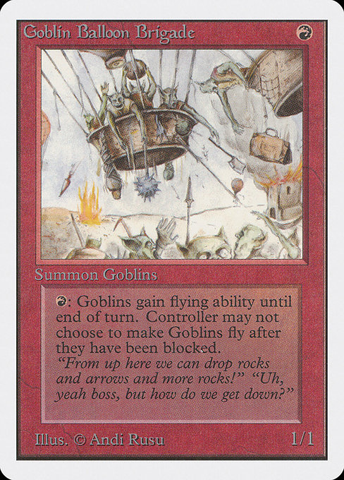 Goblin Balloon Brigade (Unlimited Edition #154)