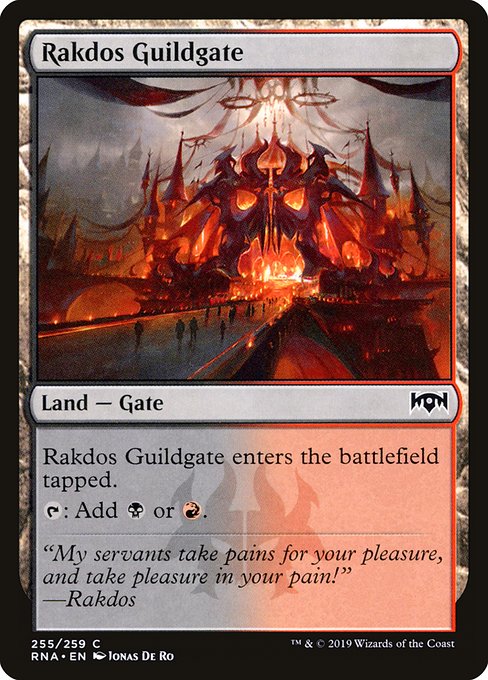 Rakdos Guildgate (Ravnica Allegiance #255)