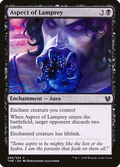 Aspect de la lamproie|Aspect of Lamprey