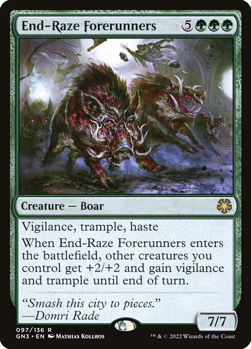 End-Raze Forerunners (Game Night: Free-for-All #97)