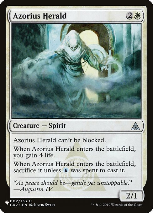 Azorius Herald (The List #GK2-2)