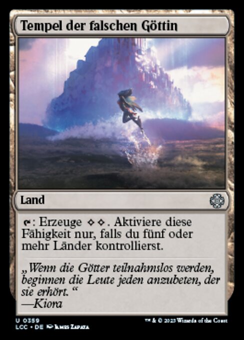 Temple of the False God (The Lost Caverns of Ixalan Commander #359)