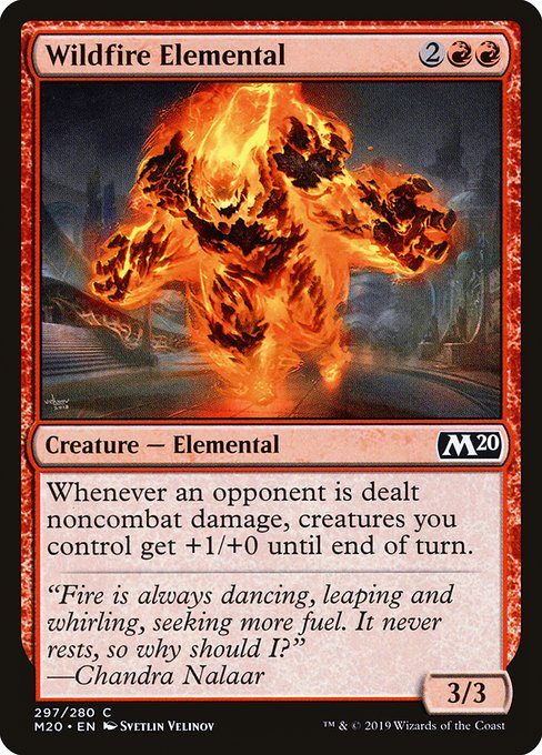 Wildfire Elemental (M20)