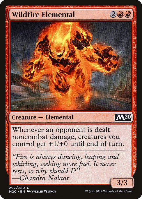 Wildfire Elemental (m20) 297