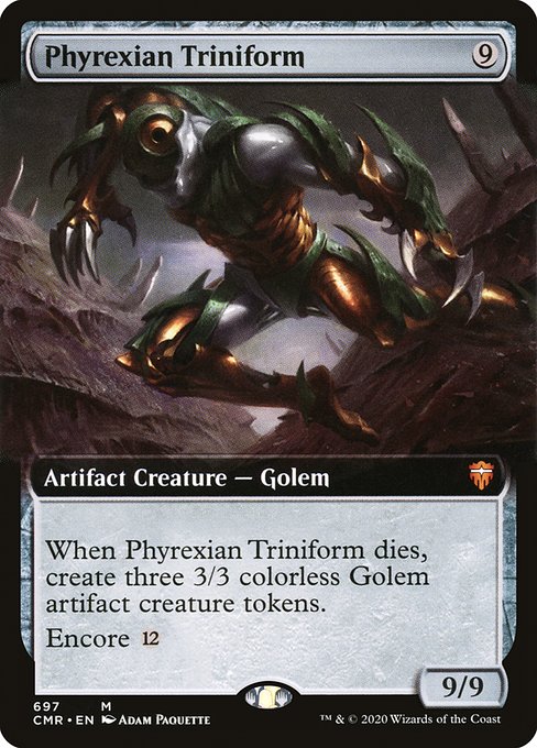 Phyrexian Triniform (cmr) 697