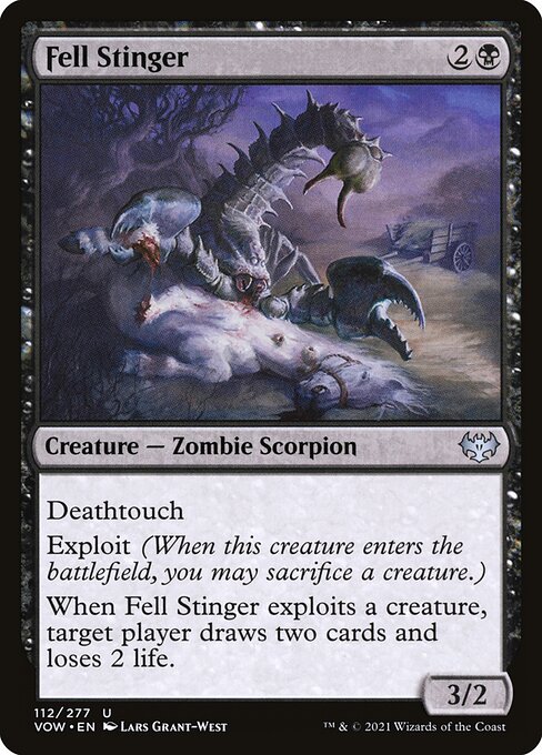 Fell Stinger (Innistrad: Crimson Vow #112)