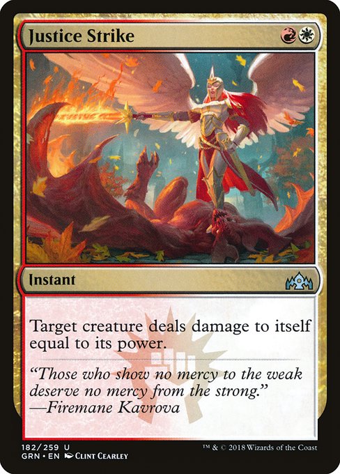 Justice Strike (grn) 182