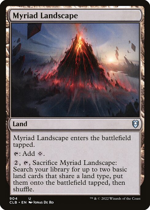 Myriad Landscape (Commander Legends: Battle for Baldur's Gate #904)