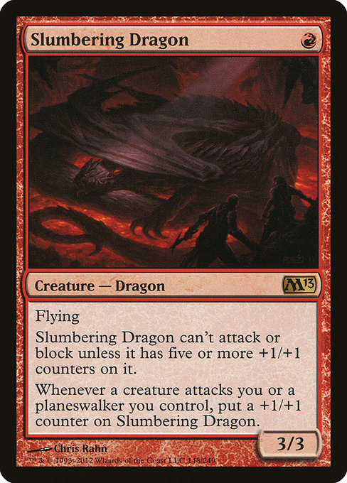 Slumbering Dragon (Magic 2013 #148)