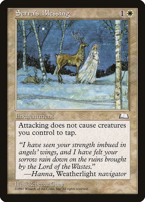 Serra's Blessing card image