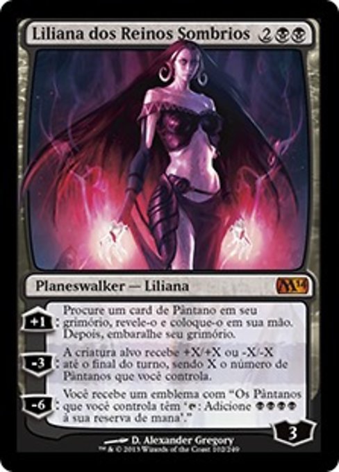 Liliana of the Dark Realms (Magic 2014 #102)